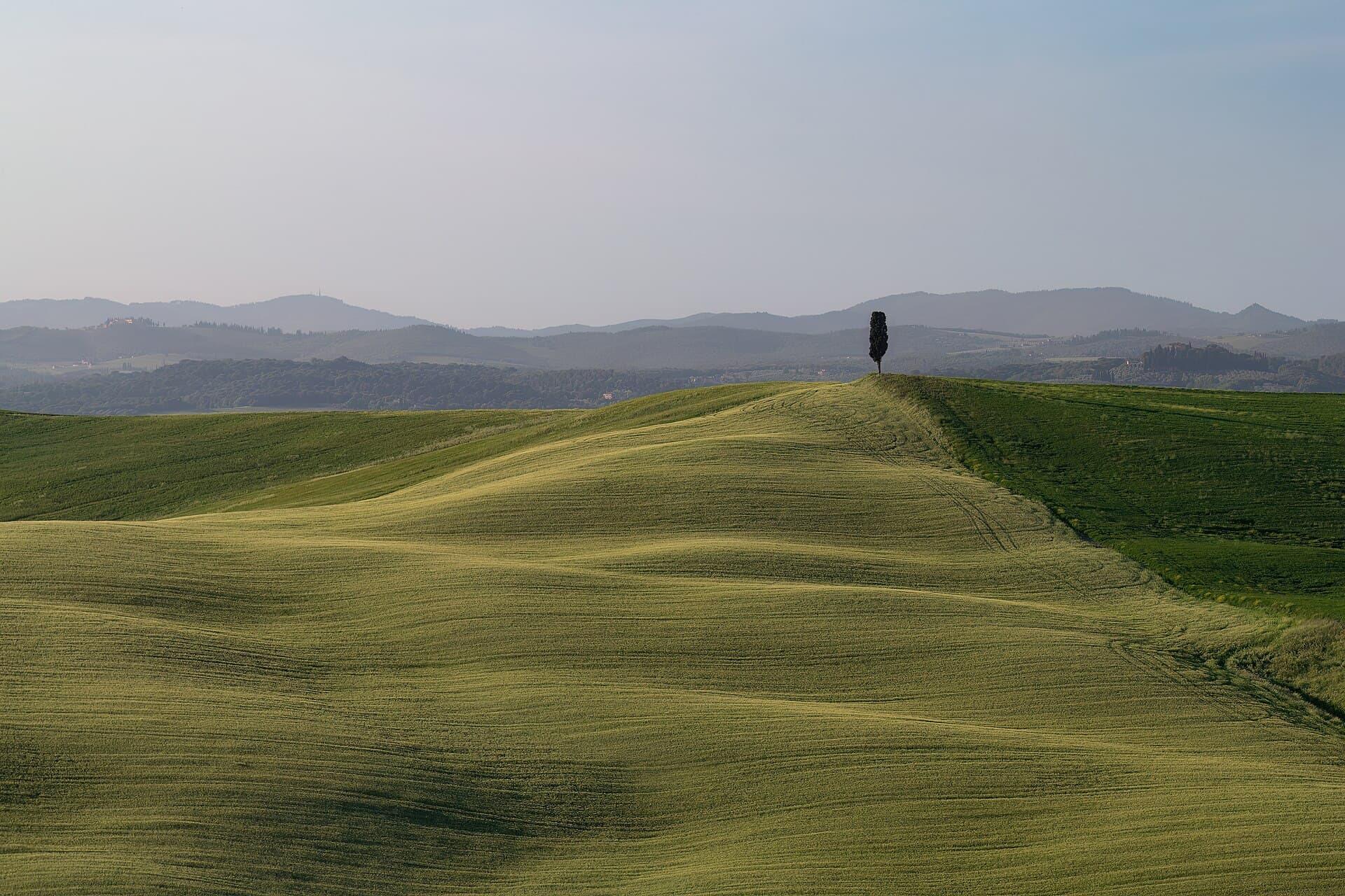 Italy landscape — Wildfires in Italy