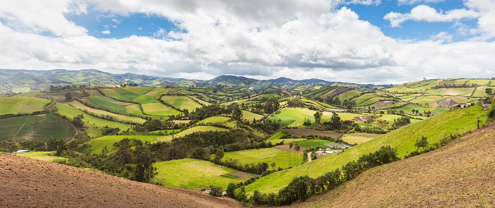 Ecuador landscape — Wildfires in Ecuador