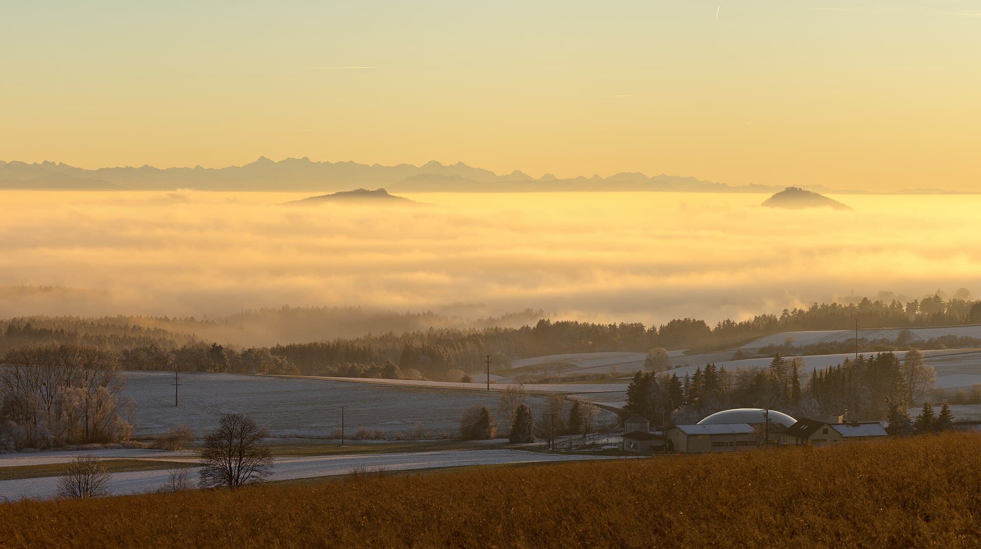 Germany landscape — Wildfires in Germany