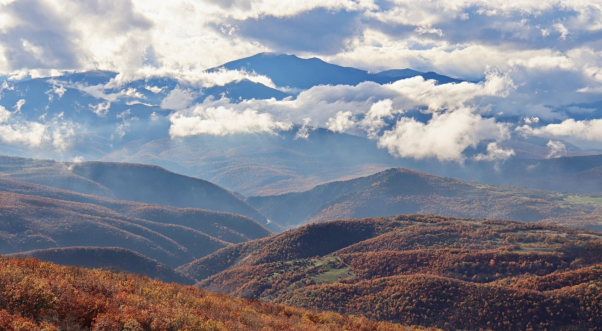 North Macedonia landscape — Wildfires in North Macedonia