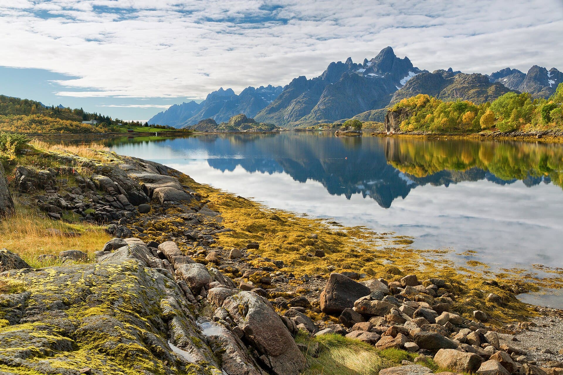 Norway landscape — Wildfires in Norway