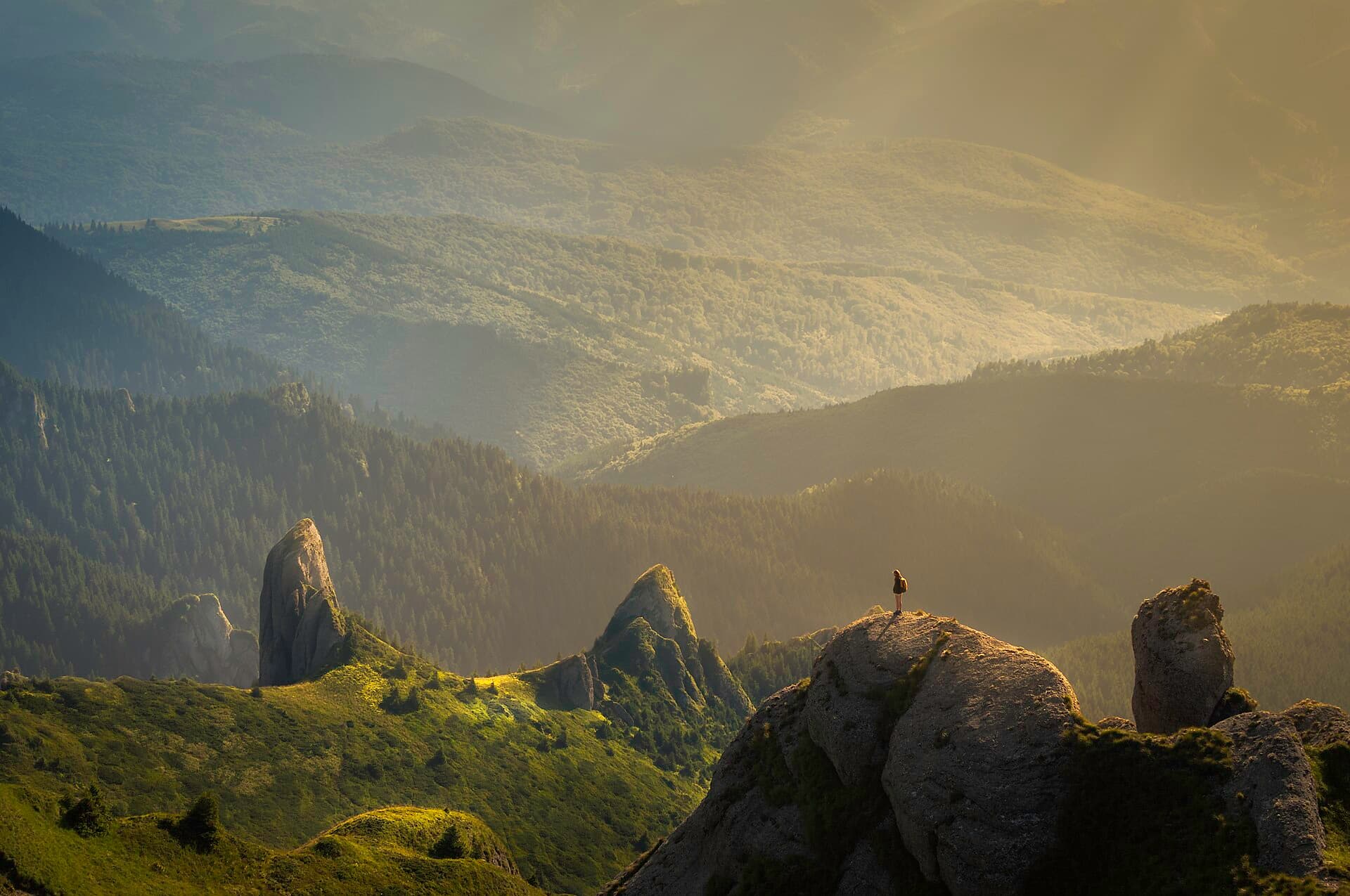 Romania landscape — Wildfires in Romania