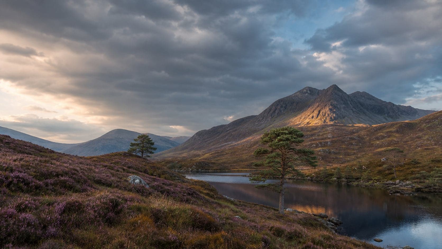 Scotland landscape — Wildfires in Scotland