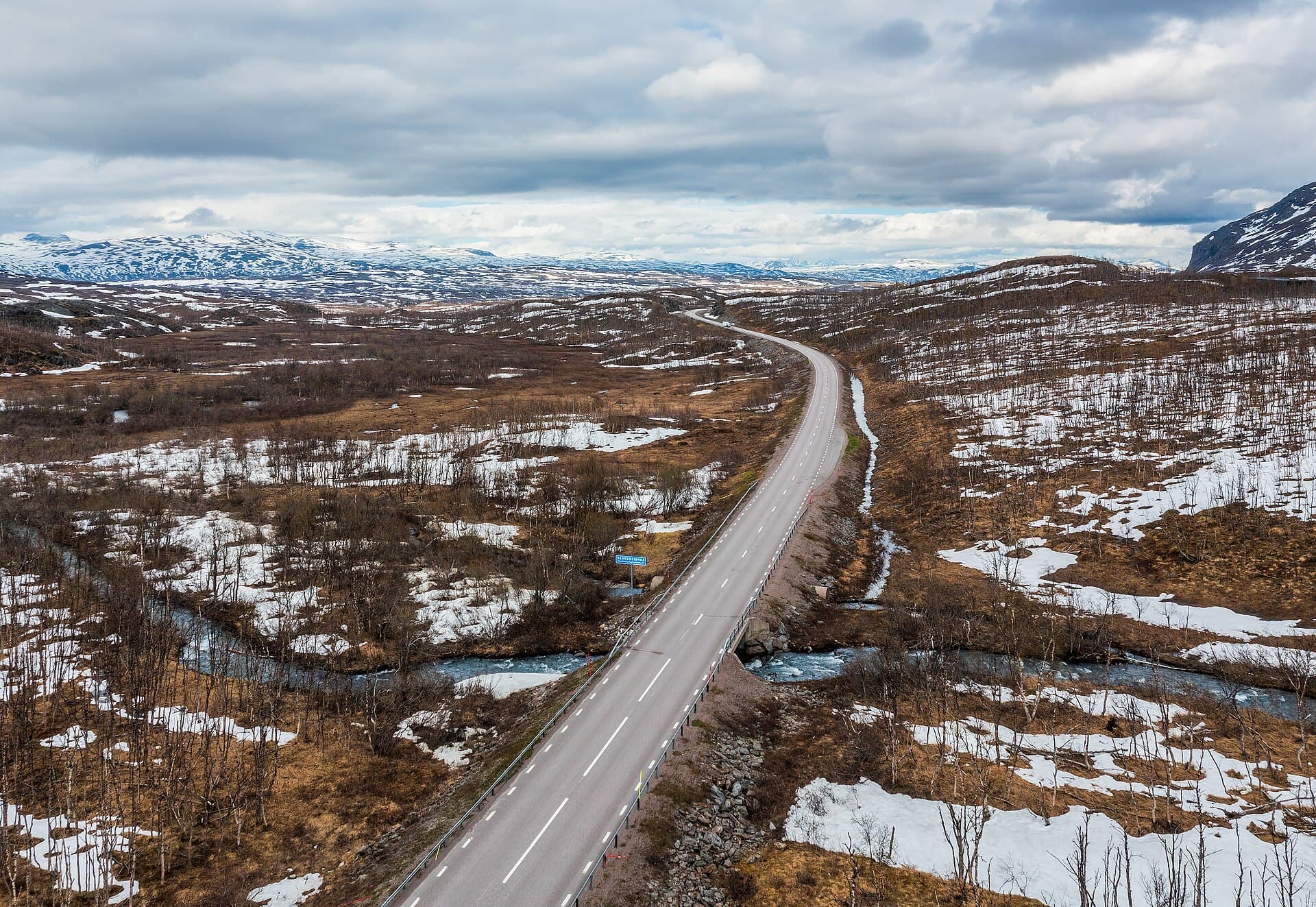 Sweden landscape — Wildfires in Sweden